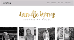 Desktop Screenshot of daniellebyrnes.com.au